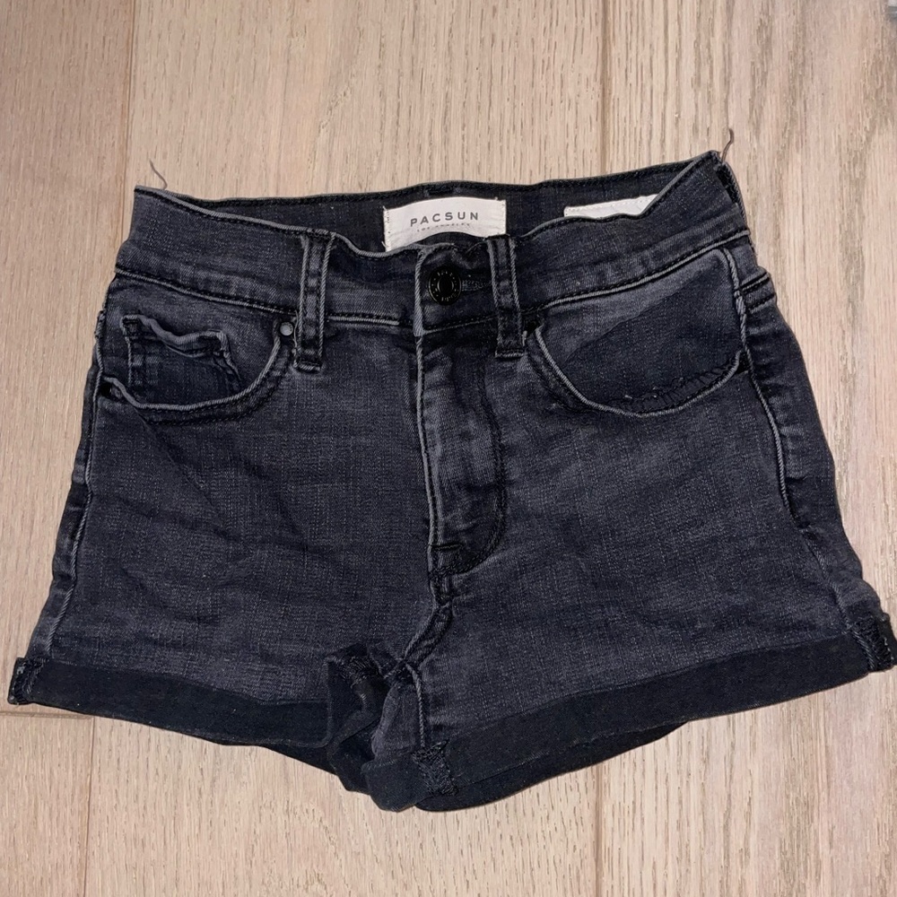 pacsun cuffed shorts